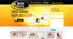 Desktop Screenshot of beezeeelectric.com